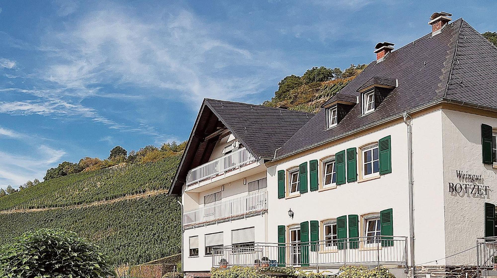 Ferienwohnung 1595 Im Weingut Botzet Maring-Noviand Exterior foto